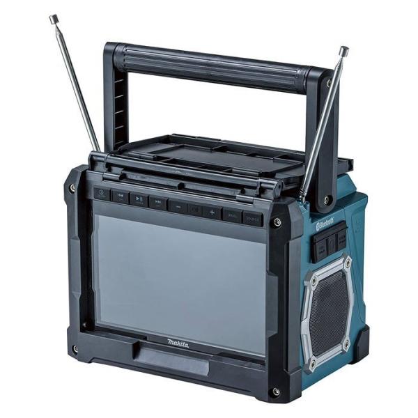 マキタ 充電式ラジオ付テレビ TV100 本体のみ(バッテリ・充電器別売) 地デジ ワンセグ 10V...
