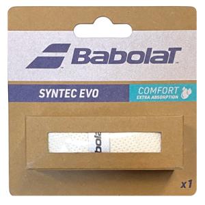 【厚さ2.1mmのウェットグリップ】バボラ(BabolaT) シンテックエヴォ ホワイト(101) ...