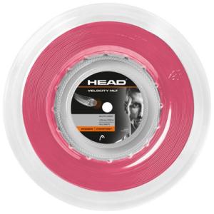 ヘッド(HEAD) ベロシティ マルチ(VELOCITY MLT) ピンク 200mロール｜ytennis-shop
