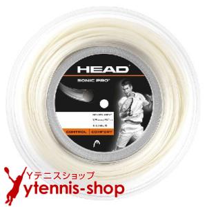 ヘッド(HEAD) ソニックプロ(SONIC PRO) ホワイト 281128 200mロール｜Yテニスショップ