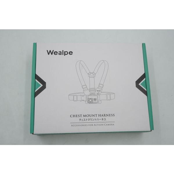 Wealpe チェストマウント ハーネス 調節可能 GoPro用 新品未開封【全額返金保証】【最速発...