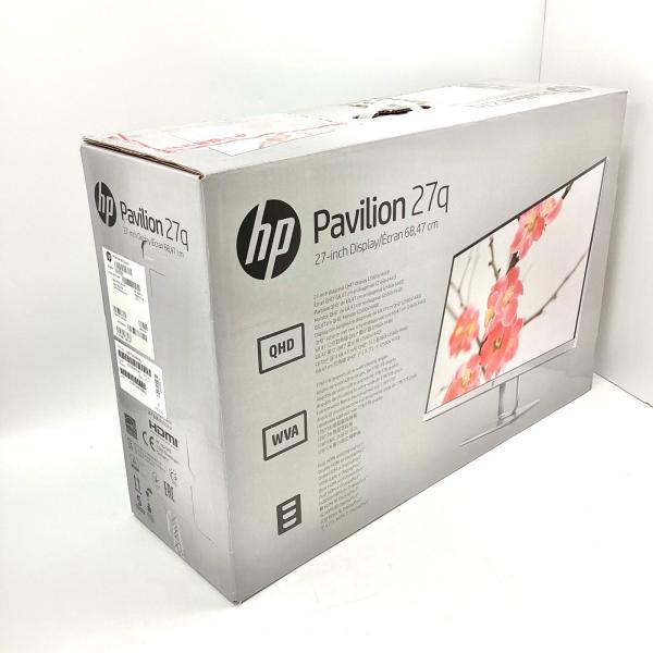 【全額返金保証】【最速発送】HP Pavilion 27Q 27インチ【新品未開封・即納OK】