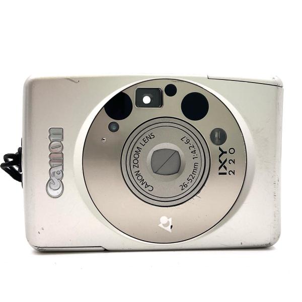 【全額返金保証】【最速発送】Canon コンパクトデジタルカメラ IXY220 シルバー 動作確認済