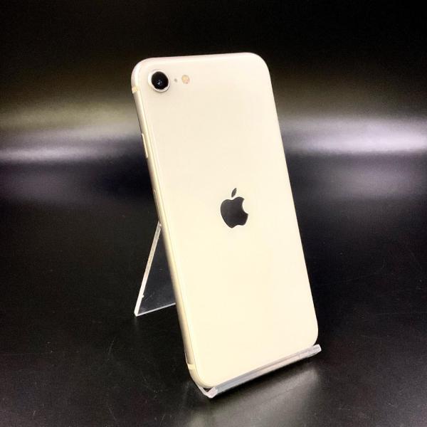 iPhone SE（第3世代） 128GB スターライト docomo 白ロム 動作確認済 84%【...