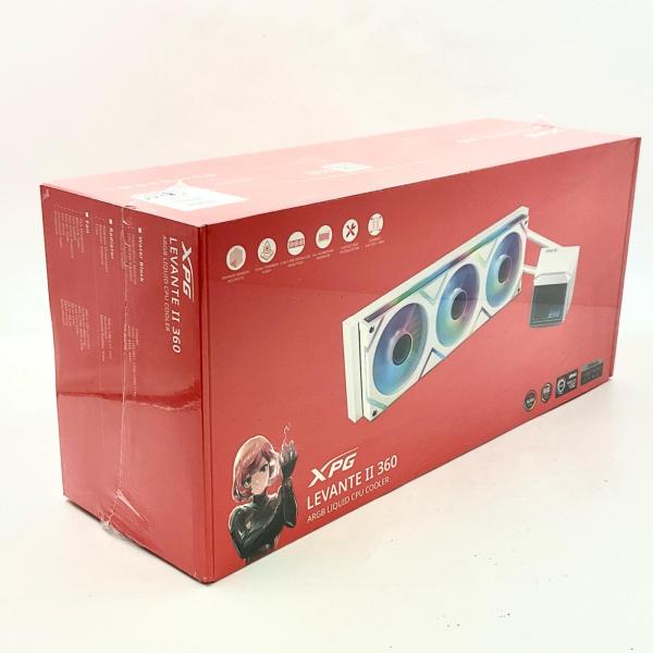 XPG CPUクーラー LEVANTE II 360 水冷 新品未開封 即納OK 【全額返金保証】【...