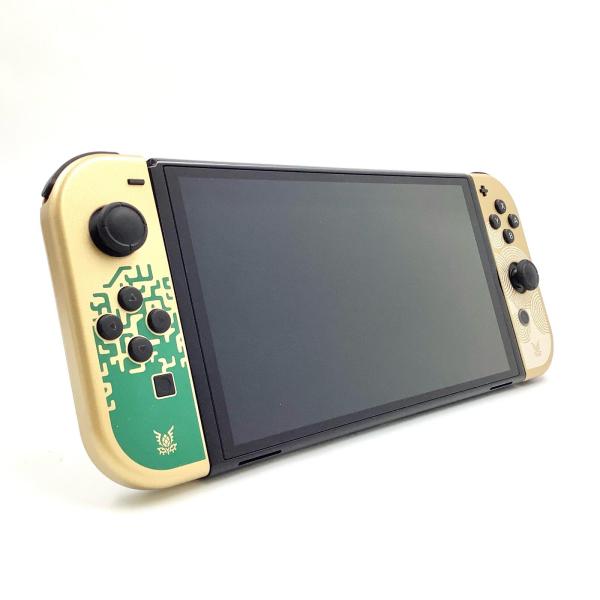Nintendo Switch 有機ELモデル ゼルダの伝説 HEG-S-KDAAA(JPN) 超美...