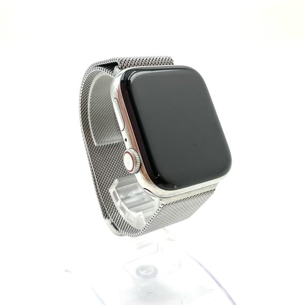 Apple Watch Series 6 ステンレススチール 44mm GPS+Cellular 白...