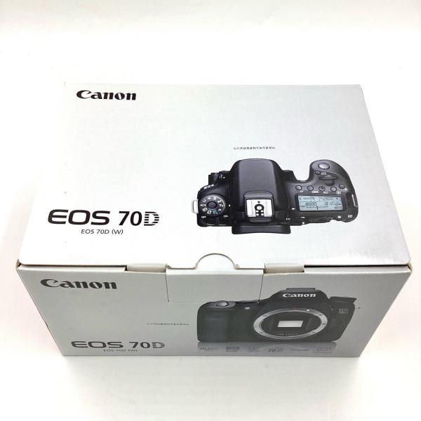 Canon デジタル一眼 EOS 70D ボディ ブラック 新品未開封 即納OK【全額返金保証】【最...