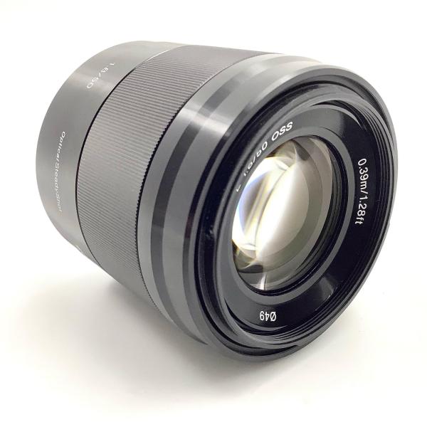 【全額返金保証】【最速発送】Sony E 50mm F1.8 OSS SEL50F18 ブラック 美...