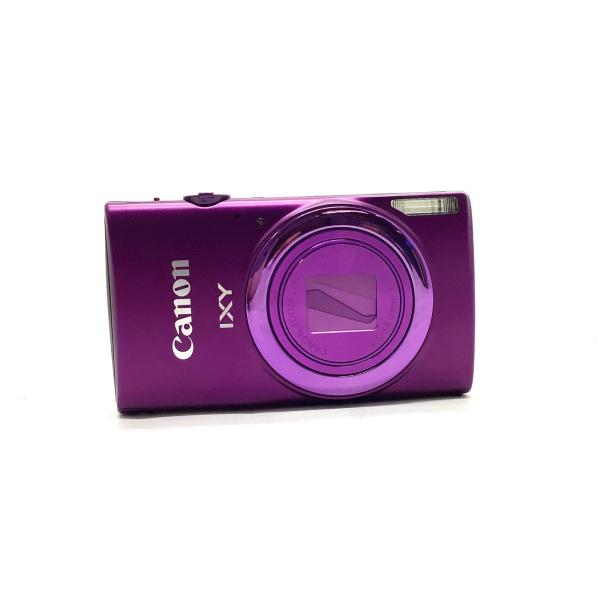 【全額返金保証】【最速発送】Canon コンパクトデジタルカメラ IXY 630 パープル 美品 動...