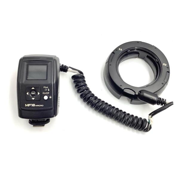 【最速発送】Nissin Nissin MF18 MACRO FLASH for Nikon【難有】