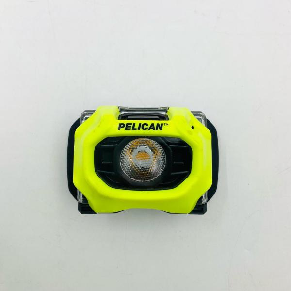 【全額返金保証】【最速発送】PELICAN ヘッドランプ イエロー 2755 美品 動作確認済