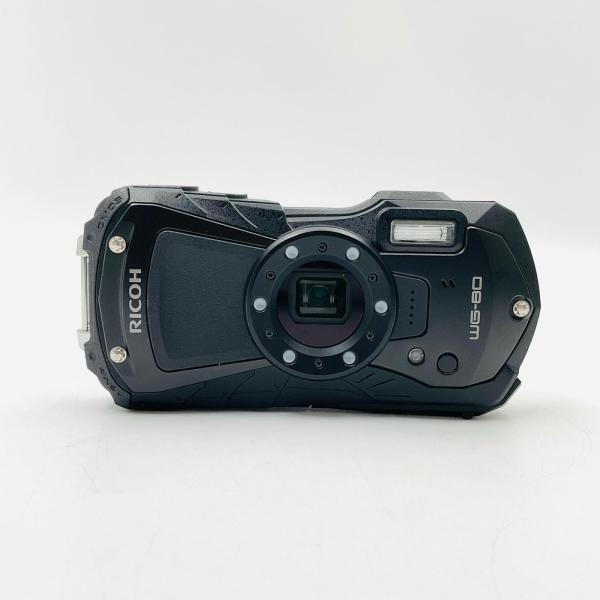 【全額返金保証】【最速発送】RICOH コンパクトデジタルカメラ WG-80 美品 動作確認済
