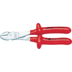 TR KNIPEX 7407-250 絶縁強力斜ニッパー 1000V7407-250｜ytnetshop