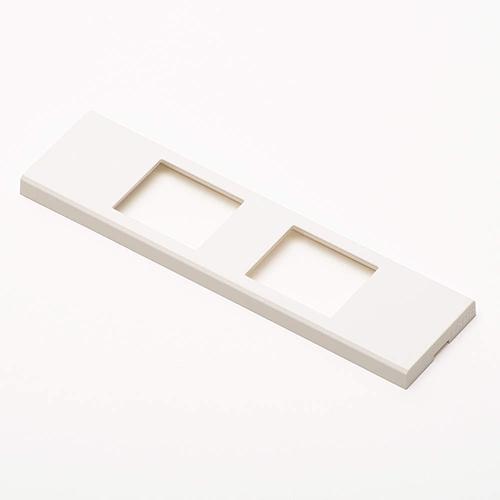 SUG LAMP 樹脂製コンセントプレート ホワイト 【品番 : DMF2-EP-WT】 注文コード...