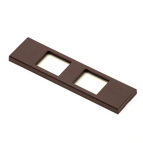 SUG LAMP 樹脂製コンセントプレート ブラウン 【品番 : DMF2-EP-BR】 注文コード...