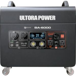 TR 富士倉 ウルトラパワー電源6000 ポータブル電源 (品番 : BA-6000)   JAN : 4580390323843｜ytnetshop