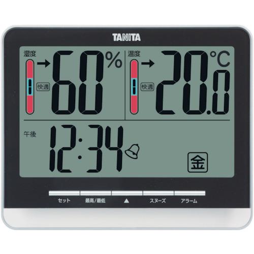 TR TANITA デジタル温湿度計 TT‐538‐BK