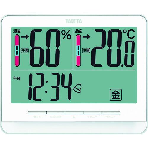 TR TANITA デジタル温湿度計 TT‐538‐WH