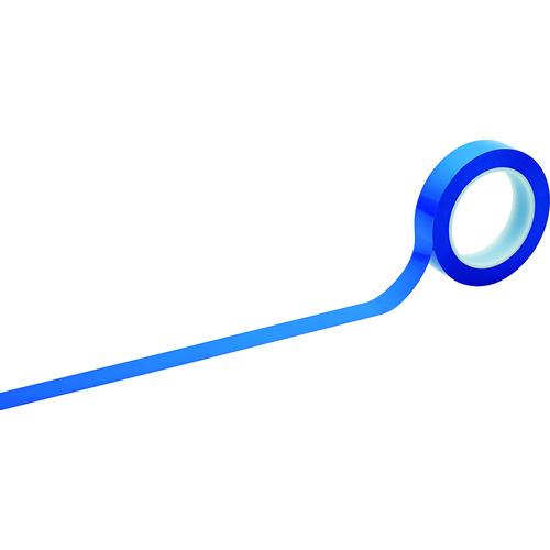 TR 緑十字 クリーンルーム用ラインテープ 青 25mm幅×33m PET＋PVC