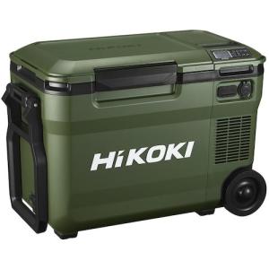 TR ＨｉＫＯＫＩ　１８Ｖ−１４．４Ｖ　コードレス冷温庫大容量サイズ２５Ｌ　フォレストグリーン　マルチボルトセット品 5334202 [1個]｜ytnetshop