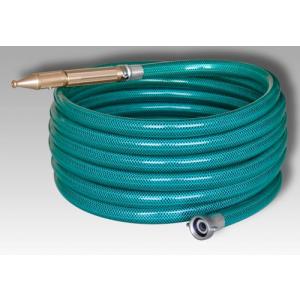 IWA 散水ホース 8m エンジンポンプ用 自在散水ノズル付 25mm 農業用