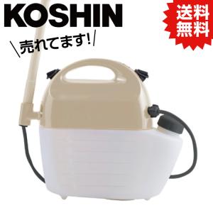 工進（KOSHIN） 電池式噴霧器 消毒名人 DK-7D (容量7L) [噴霧機 動噴