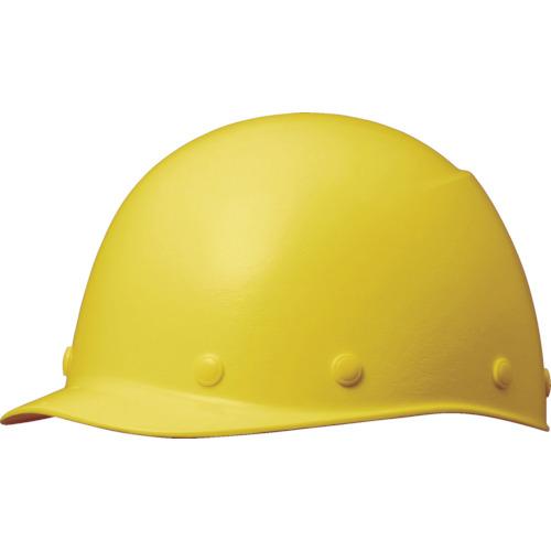 TR ミドリ安全 FRP製ヘルメット 野球帽型 イエロー   (入数) 1個