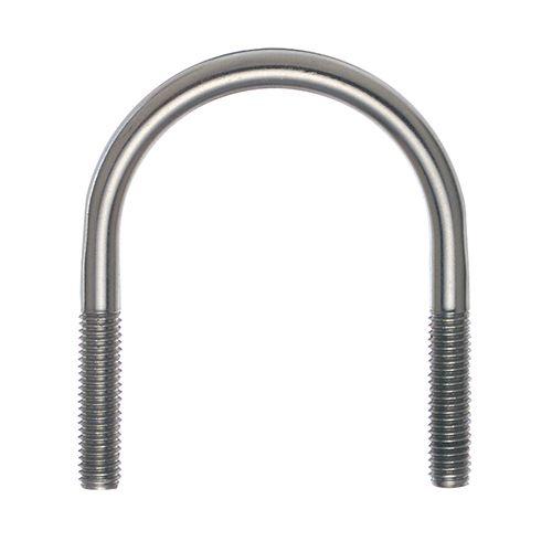 Uボルト ユニクロ M16X12” (300A)  【1本入】 八幡ねじ YAHATA