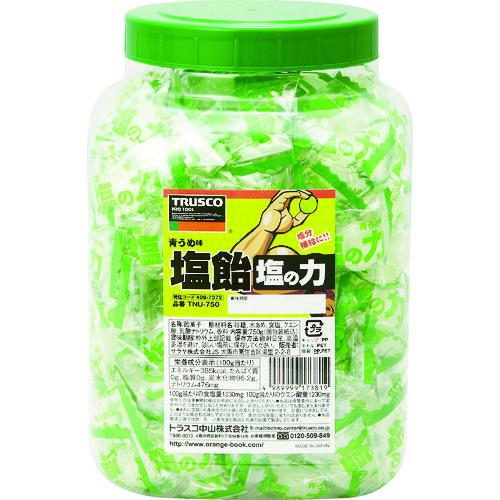 TR TRUSCO 【※軽税】塩飴 塩の力 750g 青梅味 ボトルタイプ #熱中症 暑さ 対策 グ...