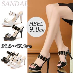 サンダル ミュール ハイヒール レディース サンダル ヒール 美脚 ミュール サンダル 歩きやすい 疲れない ウェッジソール サンダル 靴 シューズ 夏