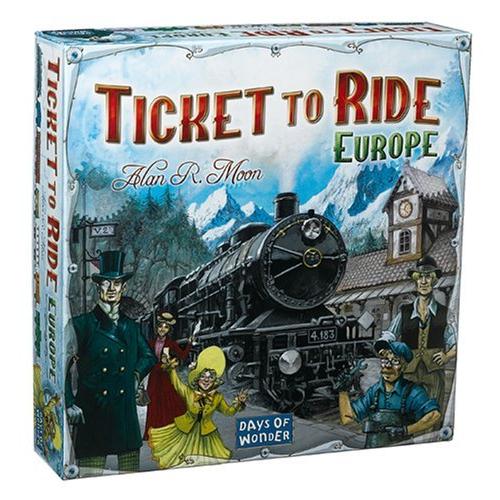 ボードゲーム Ticket To Ride - Europe 輸入版 日本語説明書なし