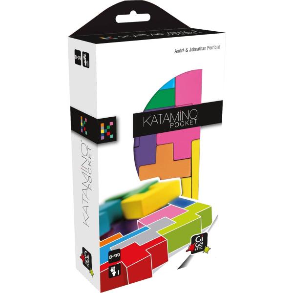 知育玩具 Katamino Pocket Gigamic 世界的に高評価 携帯用パズルゲーム コンパ...