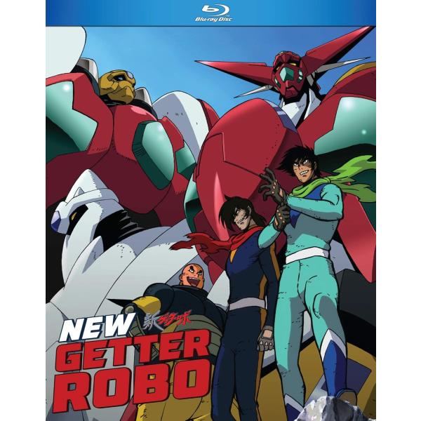 シンゲッターロボ 北米版ブルーレイ【永井豪の熱血ロボット】日本語音声 リージョンA ゲッター123