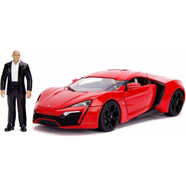 ライカン ハイパースポーツ ワイルドスピード スカイミッション 1/18スケール ドミニク フィギュ...