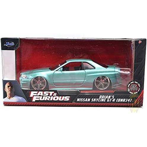 ジェイダトイズ ワイルドスピード ニッサン スカイライン GT-R 【ブライアン仕様を精巧再現】 1...