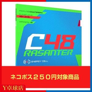 アンドロ ラザンター C48 卓球ラケット用 裏ソフトラバー レッド/ブラック  (andro) [M便 1/4]｜Y卓球店 Yahoo!ショッピング店