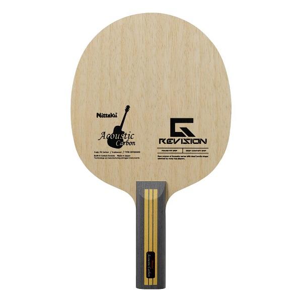ニッタク アコースティックカーボンG-REVISION ST 郡山選手使用 ストレートシェークハンド...