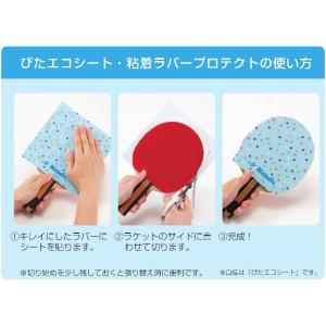 ニッタク 粘着ラバープロテクト(2枚入) 卓球...の詳細画像1