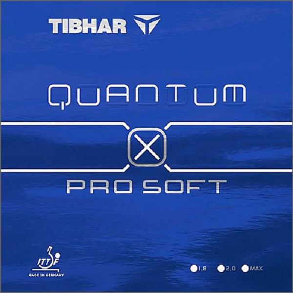 ティバー クァンタムX プロ ソフト QUANTUM X PRO SOFT カンタム 卓球ラケット用...