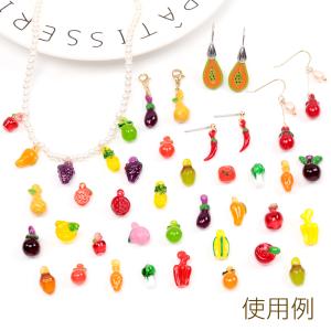 樹脂フルーツチャーム ミニチュア果物チャーム ...の詳細画像4