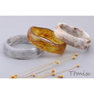 樹脂バングル 幅約22mm【1ヶ】※単品6点ま...の詳細画像4
