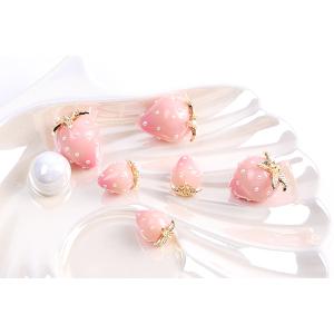 いちごチャーム 樹脂製イチゴチャーム かわいい...の詳細画像3