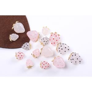 立体いちごチャーム 樹脂製 イチゴチャーム 苺...の詳細画像4