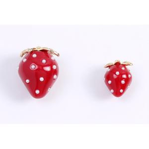 いちごチャーム 樹脂製イチゴチャーム かわいい...の詳細画像2