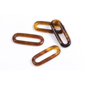 樹脂チャーム オーバル 16×42mm(4ヶ)の詳細画像3