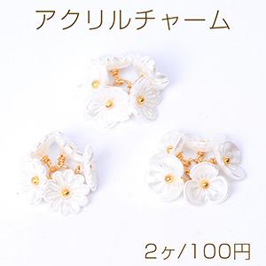 アクリルチャーム 5連フラワー
