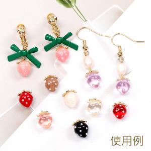 いちごチャーム 樹脂製イチゴチャーム かわいい...の詳細画像4