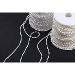 アクリルパールビーズチェーン 幅約4mm(4m)の詳細画像3