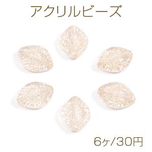 アクリルビーズ ホースアイ 15.5×20mm ...の商品画像